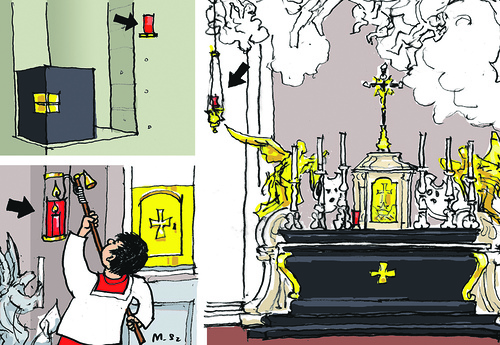 Zeichnung Ewiges Licht