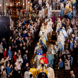 byzantinisches Pontifikalamt Stephansdom / Erzdiözese Wien/ Schönlaub byzantinisches Pontifikalamt Stephansdom