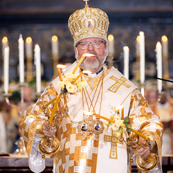 byzantinisches Pontifikalamt Stephansdom / Erzdiözese Wien/ Schönlaub byzantinisches Pontifikalamt Stephansdom