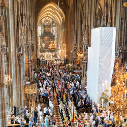 Fronleichnam 2025 / Erzdiözese Wien/ Schönlaub