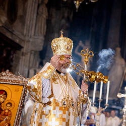 byzantinisches Pontifikalamt Stephansdom / Erzdiözese Wien/ Schönlaub byzantinisches Pontifikalamt Stephansdom