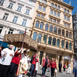 Fronleichnam 2025 / Erzdiözese Wien/ Schönlaub